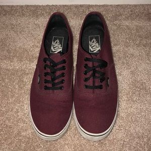 Vans authentic low pro shoes